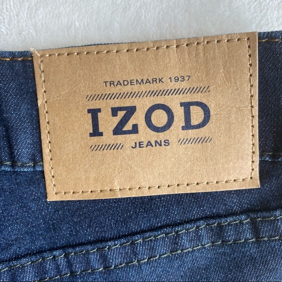 IZOD Men’s Comfort Stretch Straight Fit Jeans 32 X 34 - Picture 7 of 8